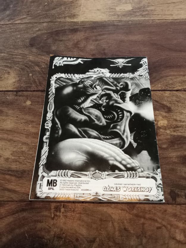Warhammer 40k Space Crusade Regelbog Games Workshop 1990