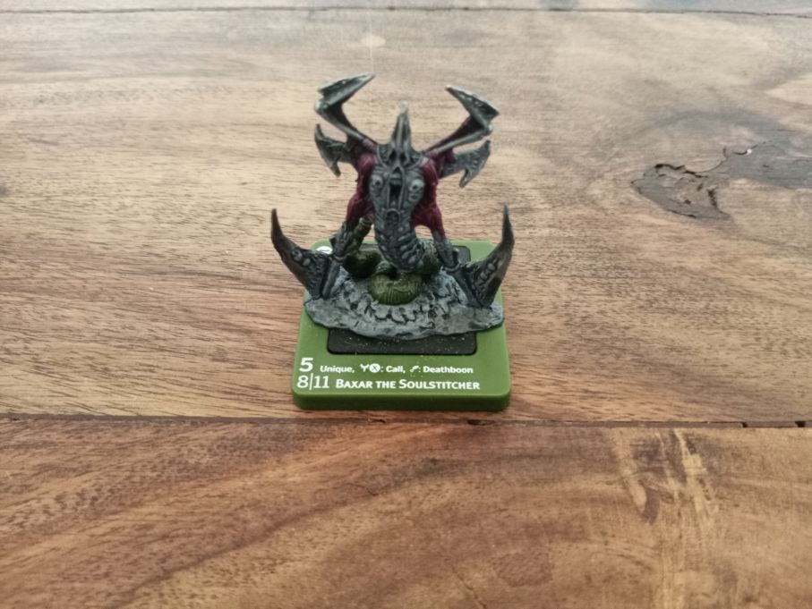 Baxar the Soulstitcher Fantasy Miniatures CMG Dreamblade Wizards of the Coast 2006