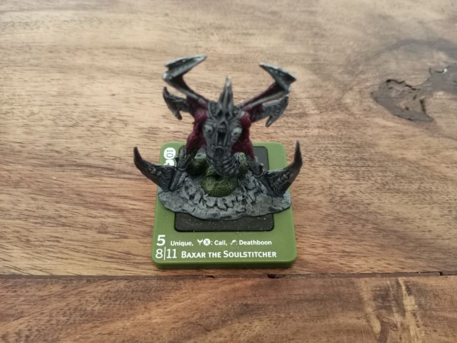 Baxar the Soulstitcher Fantasy Miniatures CMG Dreamblade Wizards of the Coast 2006