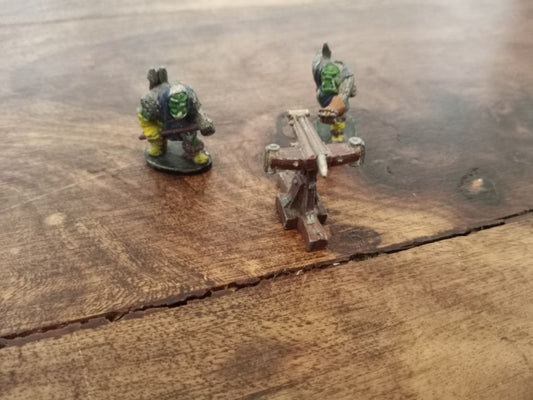 Grenadier Miniatures Orc's with Ballista Metal X683 1987