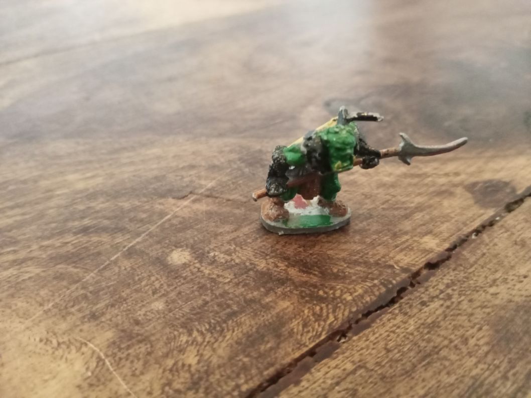 Grenadier Miniatures Orc with Polearm Metal