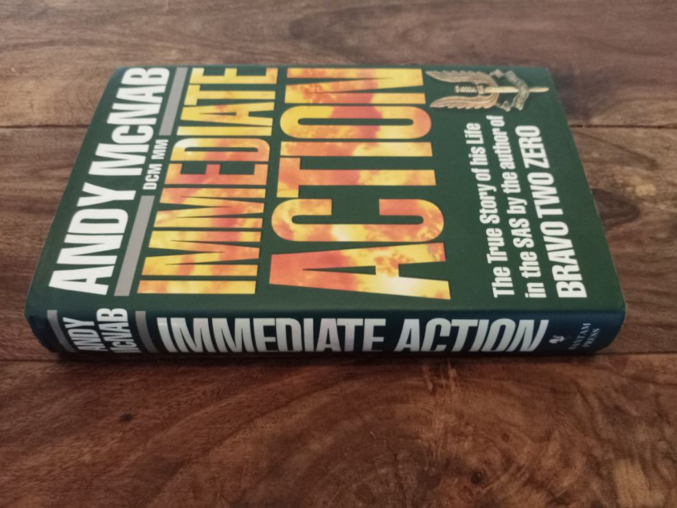 Immediate Action Andy McNab Hardback Transworld Publishers Ltd 1995