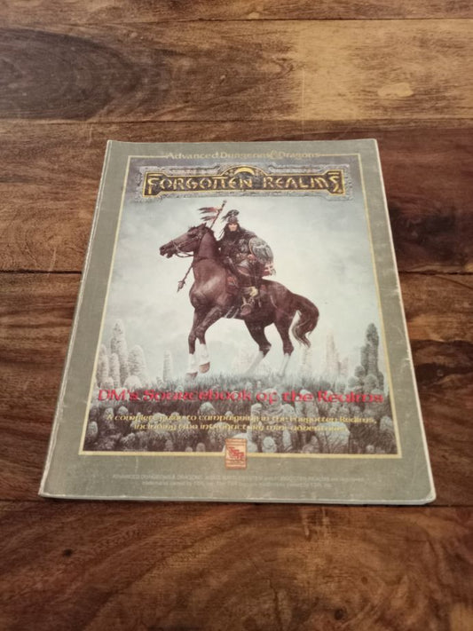 Forgotten Realms DM's Sourcebook of the Realms AD&D TSR 1987
