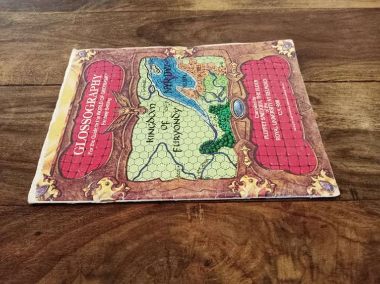 AD&D Glossography for the Guide to the World of Greyhawk TSR 1983