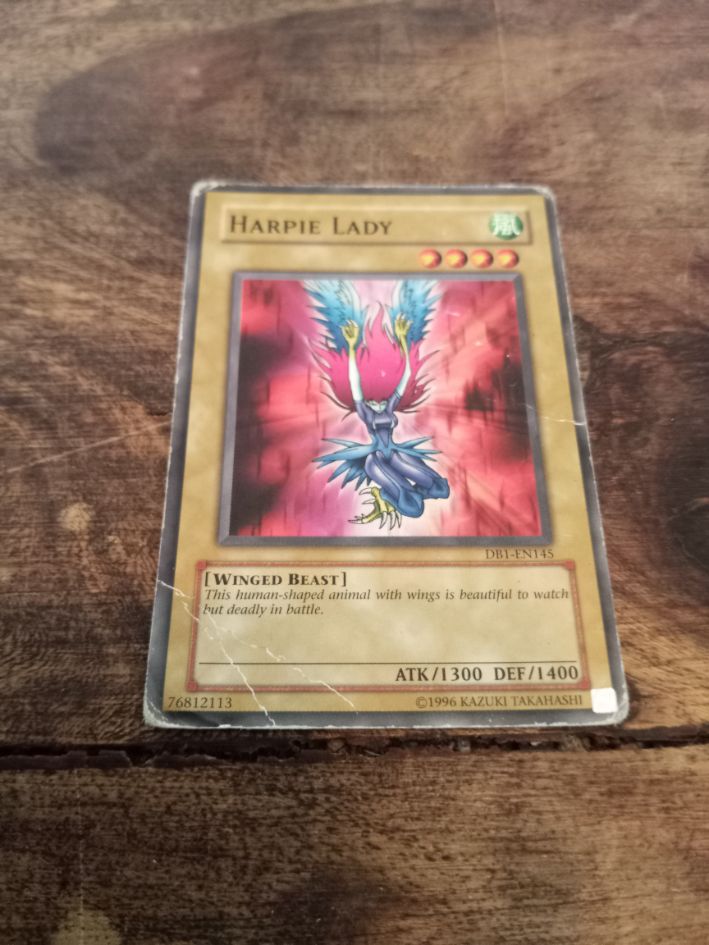 human yugioh cards Yu-Gi-Oh! Harpie Lady DB1-EN145 – AllRoleplaying.com