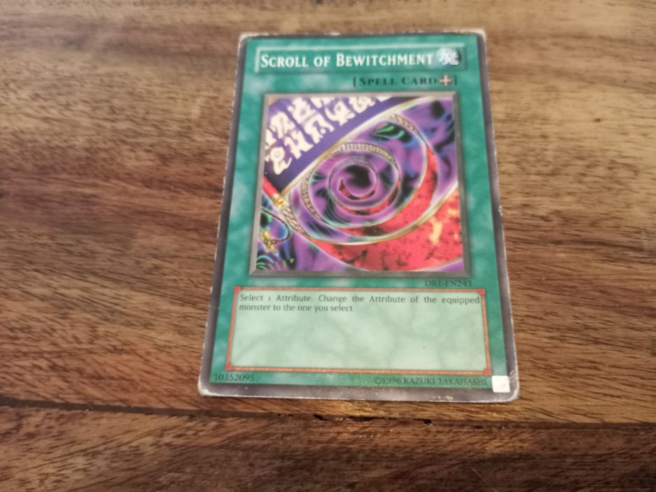 Yu-Gi-Oh! Scroll of Bewitchment DB1-EN243