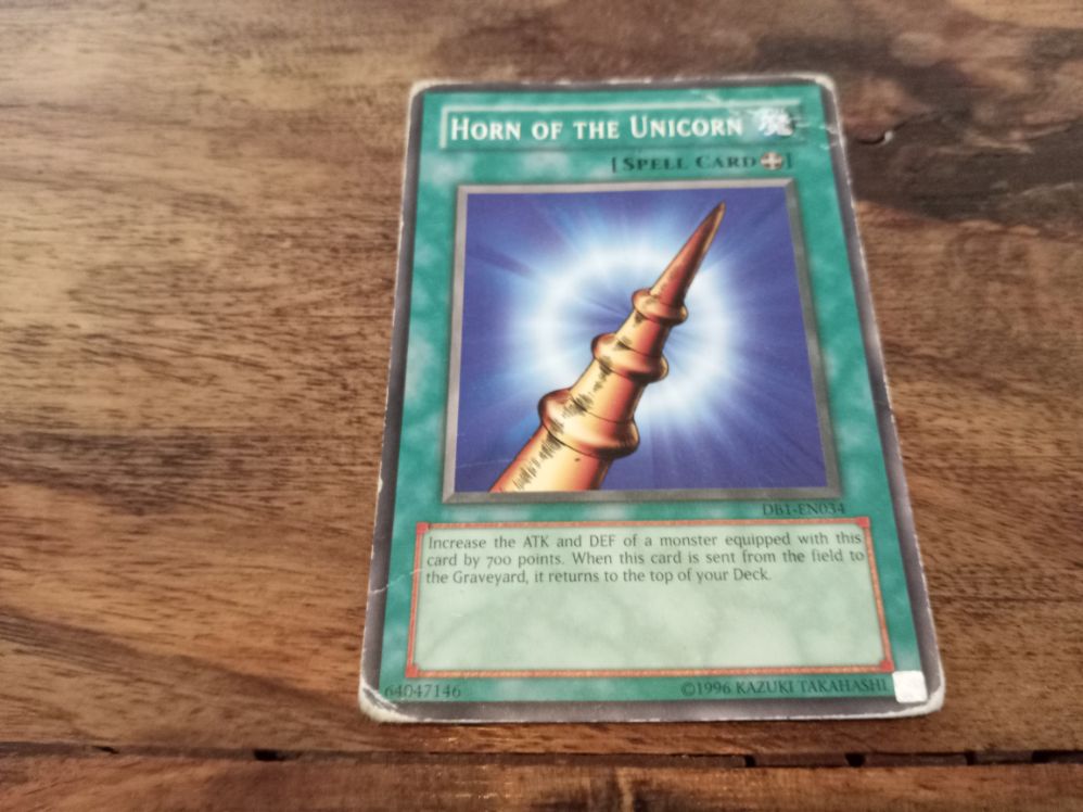 Yu-Gi-Oh! Horn of the Unicorn DB1-EN034