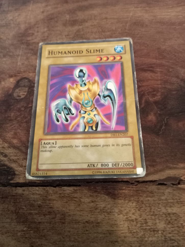 human yugioh cards Yu-Gi-Oh! Humanoid Slime DB1-EN207 – AllRoleplaying.com