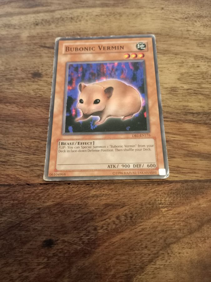 Yu-Gi-Oh! Bubonic Vermin DB1-EN176