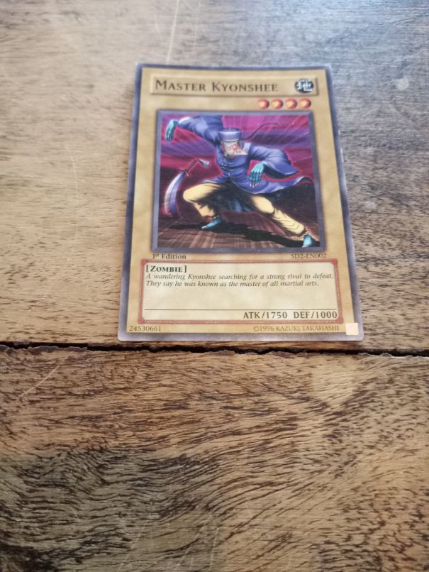 Yu-Gi-Oh! Master Kyonshee SD2-EN002 1st Edition