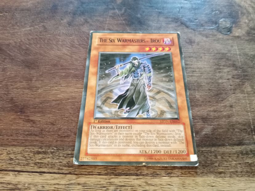 Yu-Gi-Oh! The Six Samurai - Irou STON-EN012