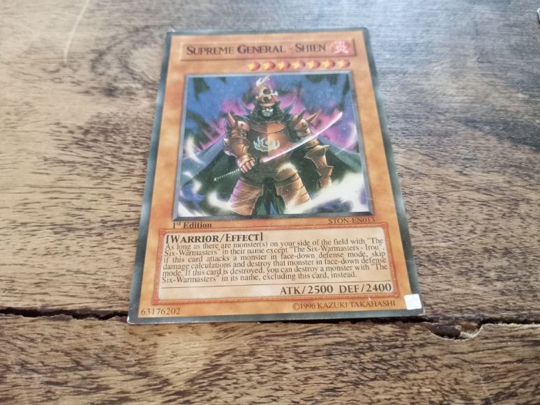 Yu-Gi-Oh! Great Shogun Shien STON-EN013 1st Edition