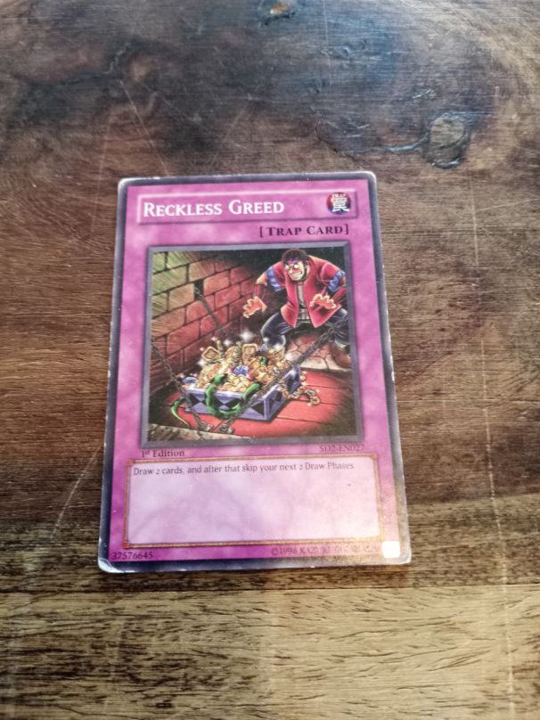 Yu-Gi-Oh! Reckless Greed SD2-EN027 AllRoleplaying.com Yu-Gi-Oh! Reckless Greed SD2-EN027 AllRoleplaying.com