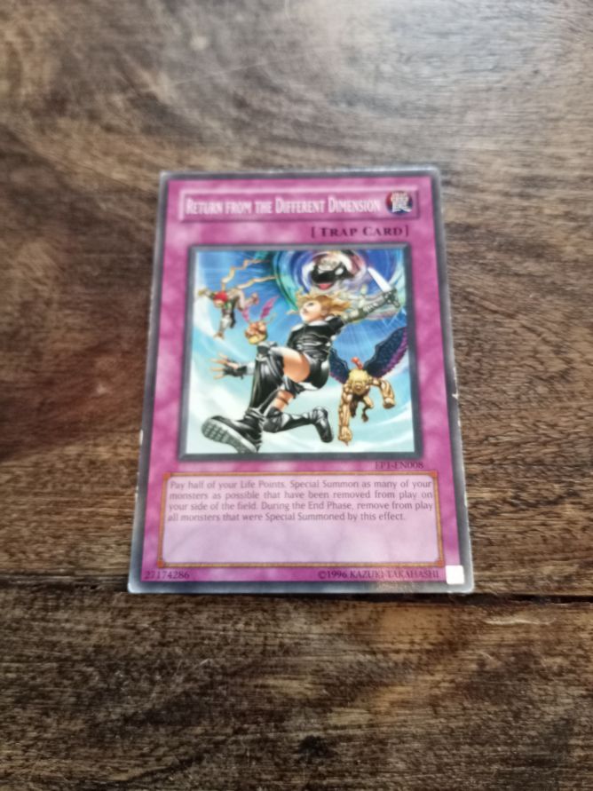 Yu-Gi-Oh Return from the Different Dimension EP1-EN008