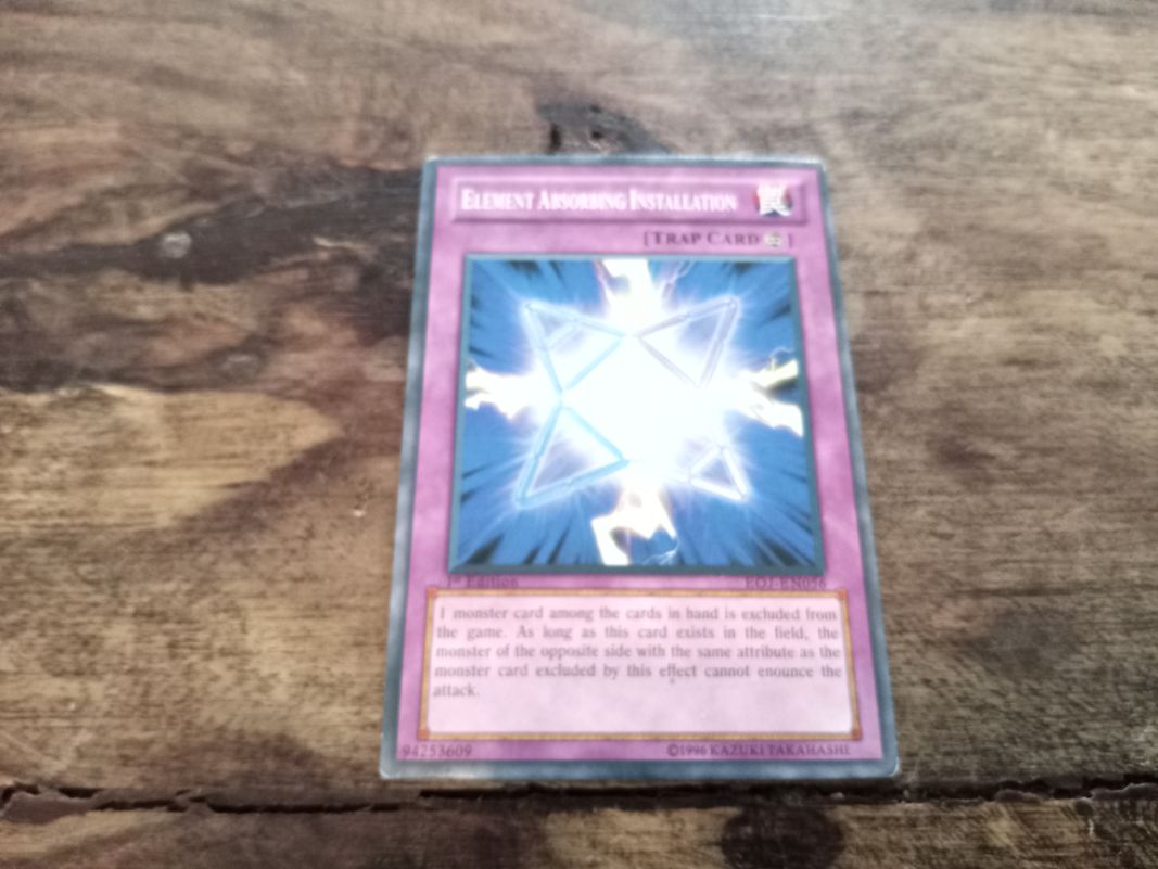 Yu-Gi-Oh Element Absorbing Installation EOJ-EN056