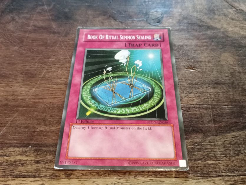 Yu-Gi-Oh! Book of Ritual Summon Sealing STON-EN056