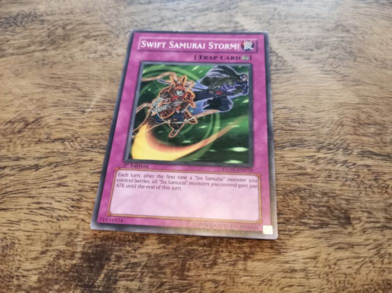 Yu-Gi-Oh! Swift Samurai Storm! STON-EN058