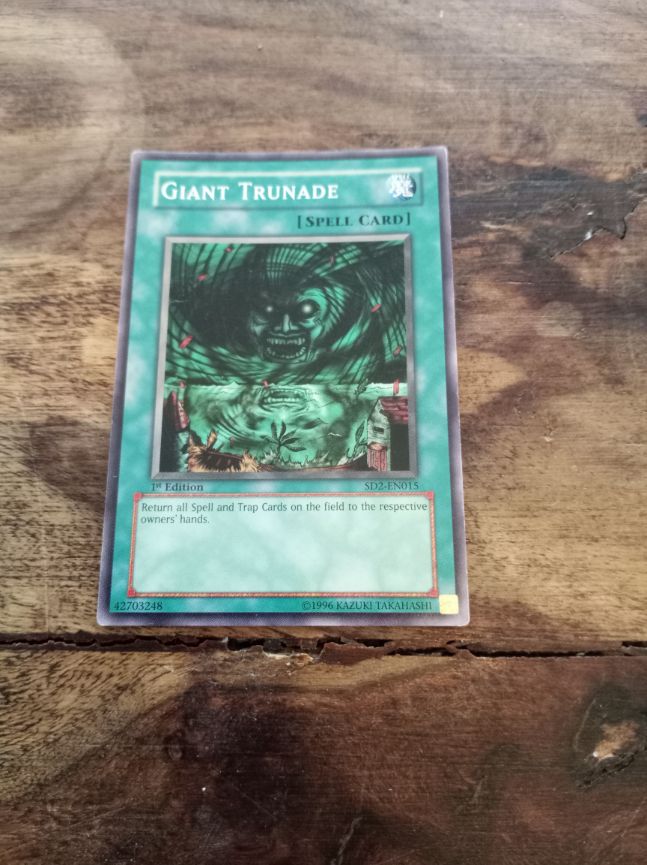 Yu-Gi-Oh! Giant Trunade SD2-EN015 AllRoleplaying.com Yu-Gi-Oh! Giant Trunade SD2-EN015 AllRoleplaying.com