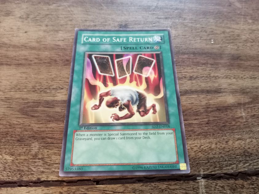 Yu-Gi-Oh! Card of Safe Return SD2-EN018