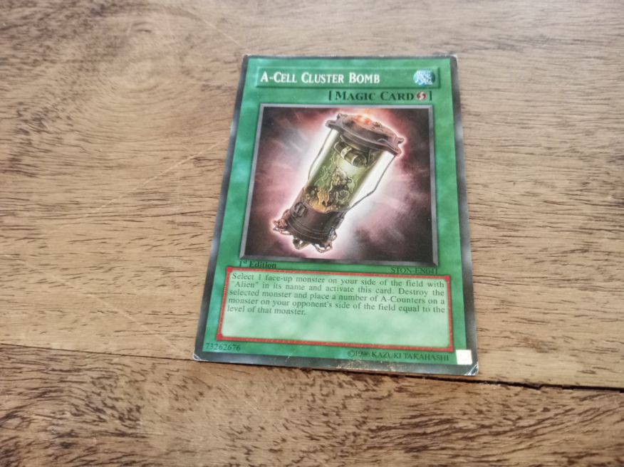 Yu-Gi-Oh! "A" Cell Scatter Bomb STON-EN041