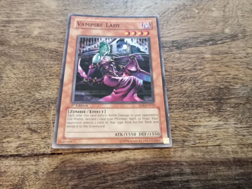 Yu-Gi-Oh! Vampire Lady SD2-EN010 AllRoleplaying.com Yu-Gi-Oh! Vampire Lady SD2-EN010 AllRoleplaying.com