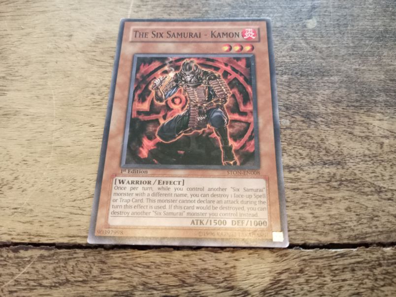 Yu-Gi-Oh! The Six Samurai - Kamon STON-EN008