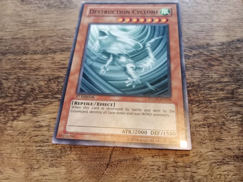 Yu-Gi-Oh! Destruction Cyclone STON-EN028