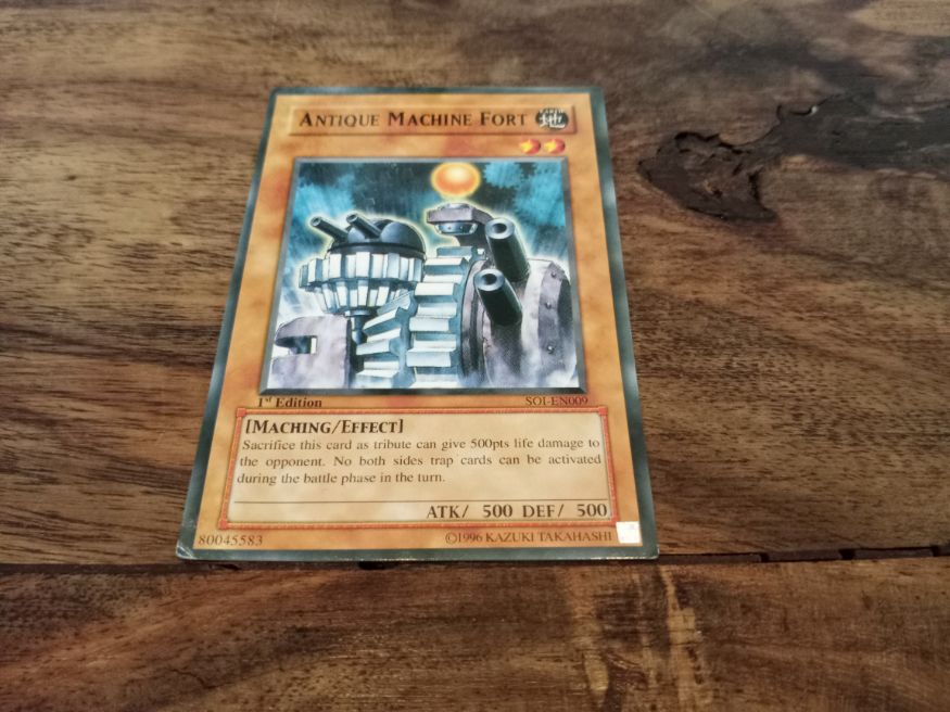 Yu-Gi-Oh! Ancient Gear Cannon SOI-EN009