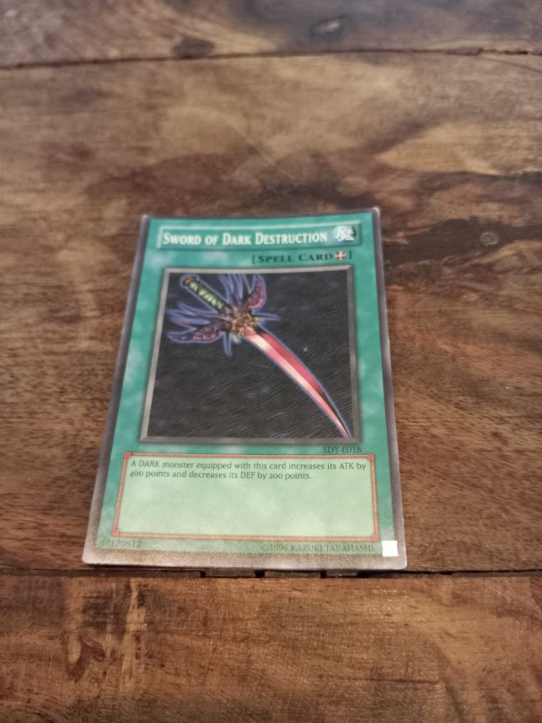 Yu-Gi-Oh! Sword of dark destruction SDY-E018