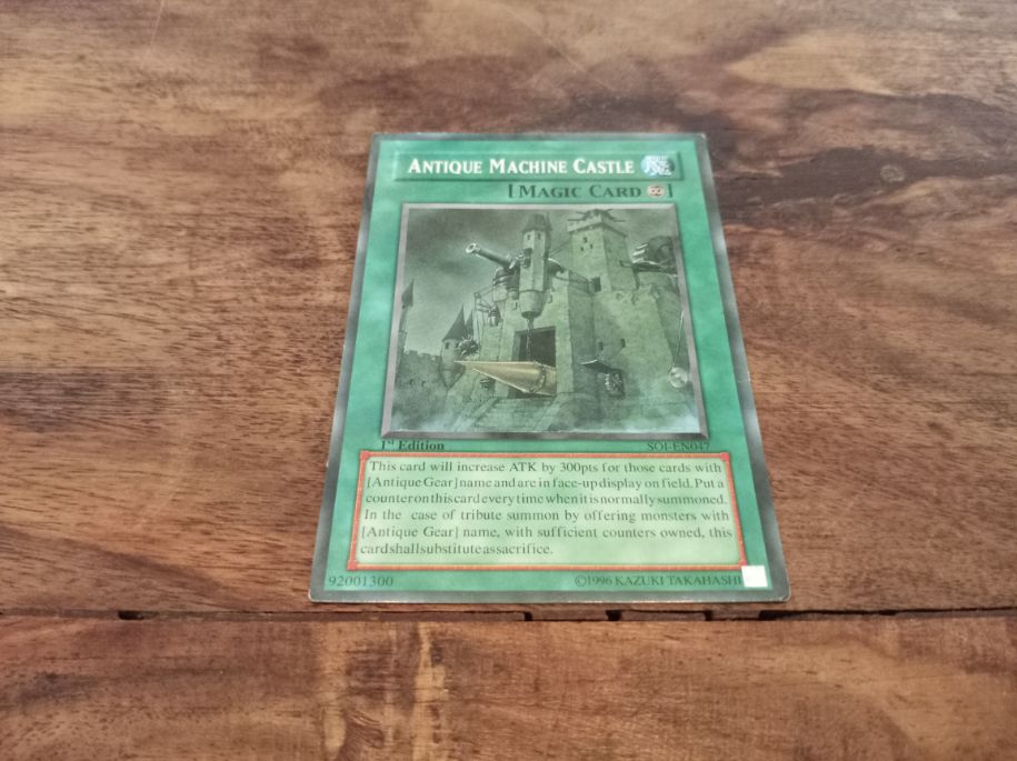 Yu-Gi-Oh! Ancient Gear Castle SOI-EN047 –