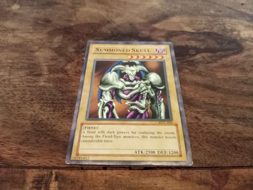 Yu-Gi-Oh! Summoned Skull SDY-E004 AllRoleplaying.com Yu-Gi-Oh! Summoned Skull SDY-E004 AllRoleplaying.com