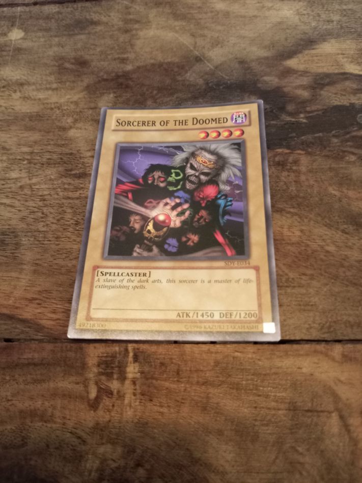 Yu-Gi-Oh! Sorcerer Of The Doomed SDY-E034