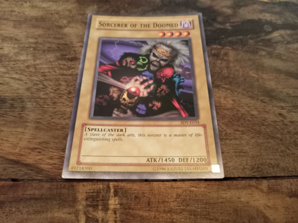 Yu-Gi-Oh! Sorcerer Of The Doomed SDY-E034