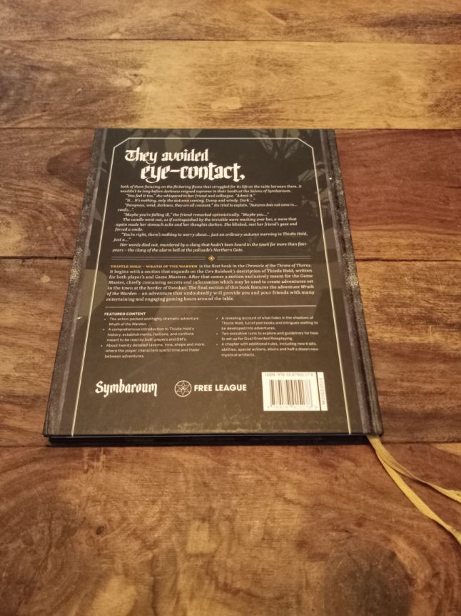 Symbaroum Wrath of the Warden Chronicle of the Throne of Thorns Free League 2017