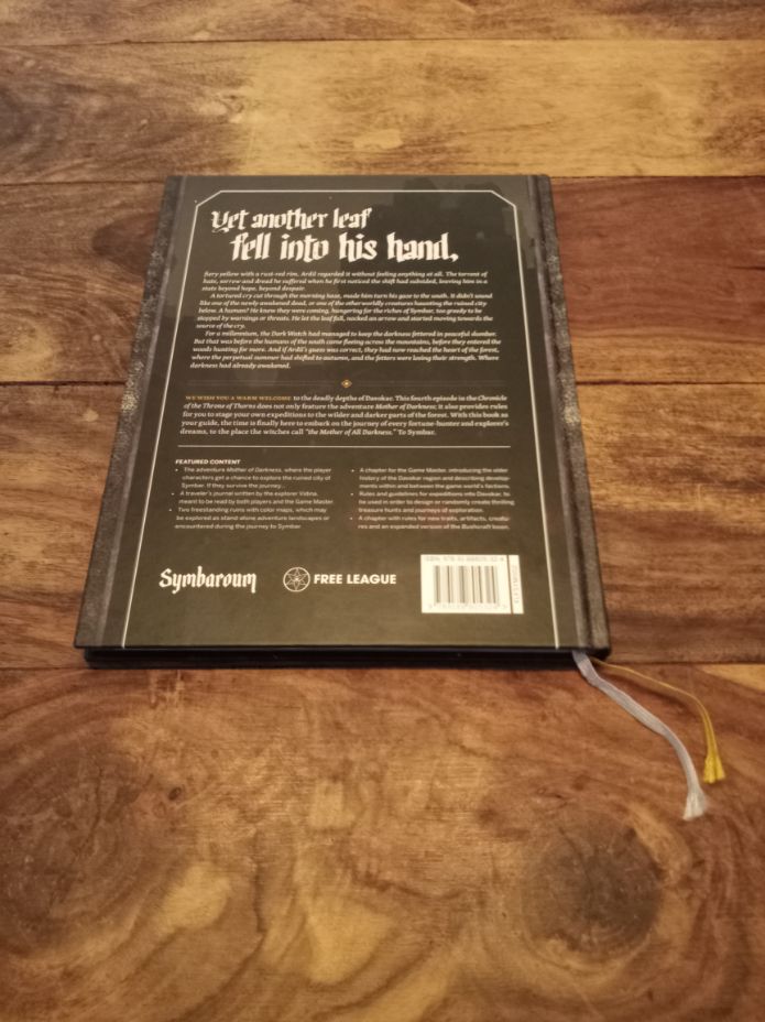 Symbaroum Mother of Darkness Hardcover Modiphius Entertainment 2020