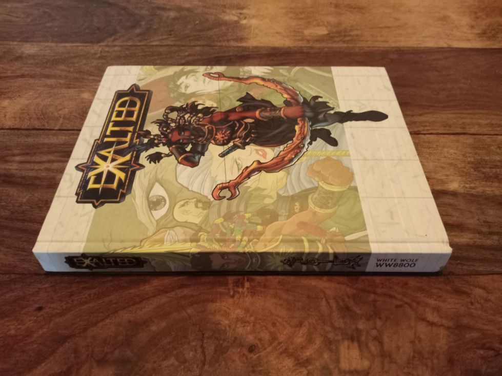 Exalted 1st Edition WW 8800 Hardcover White Wolf 2001