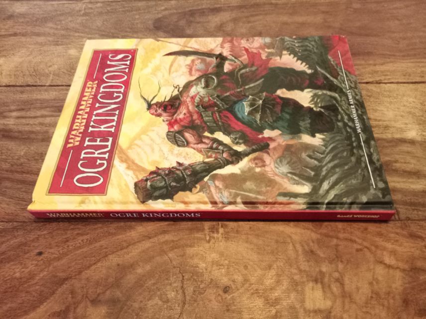 Warhammer Fantasy Ogre Kingdoms 8th Ed Army Book Hardback Games Workshop 2011