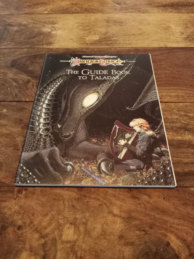 Dragonlance Guide Book to Taladas - Time of the Dragon TSR AD&D 1993