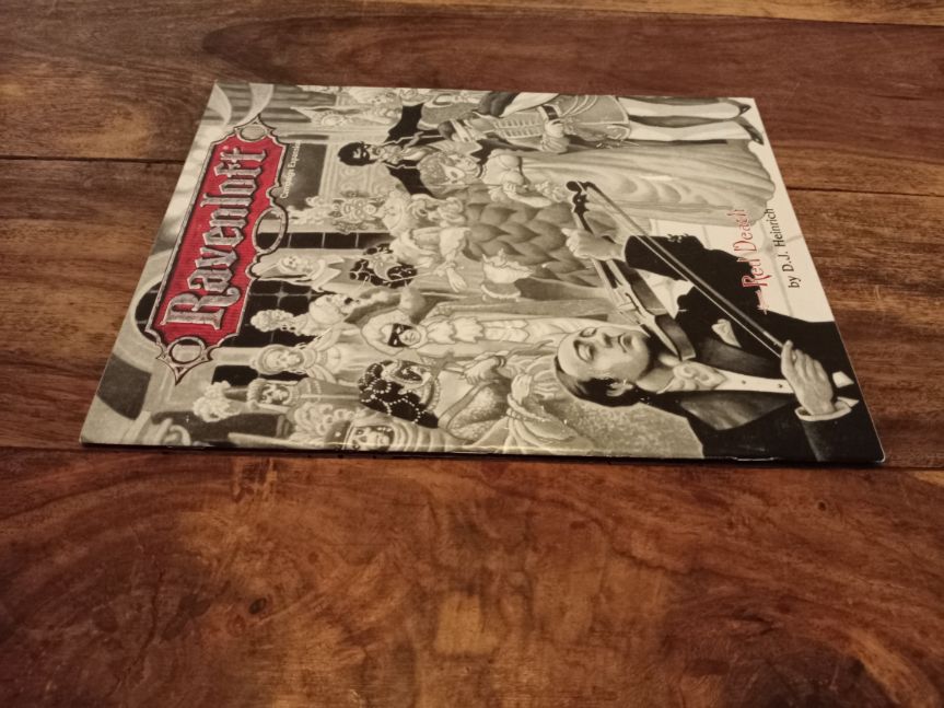 Ravenloft Red Death Masque Of The Red Death TSR 1103 AD&D 1994