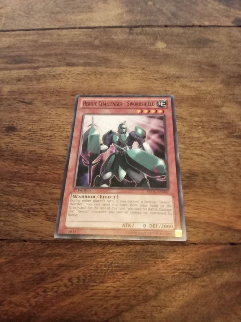 Yu-Gi-Oh! Heroic Challenger - Swordshield REDU-EN007