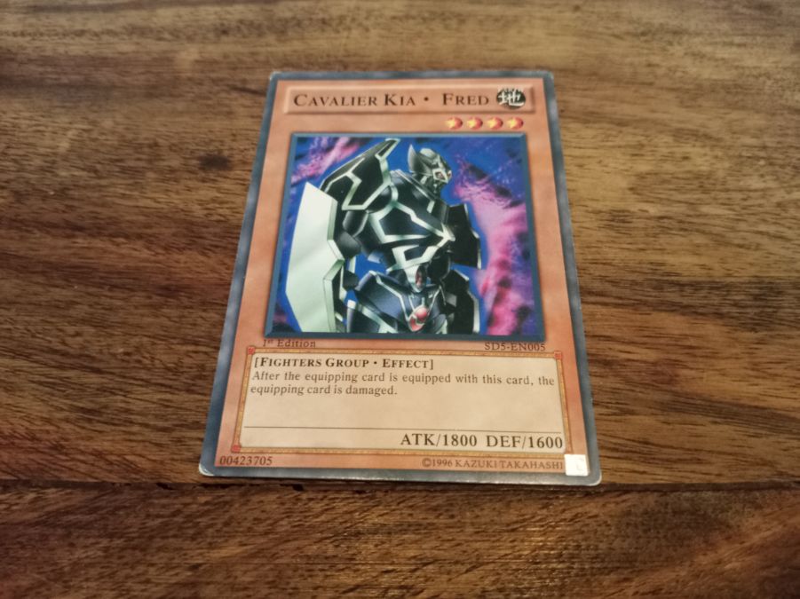 Yu-Gi-Oh! Gearfried The Iron Knight SD5-EN005 –