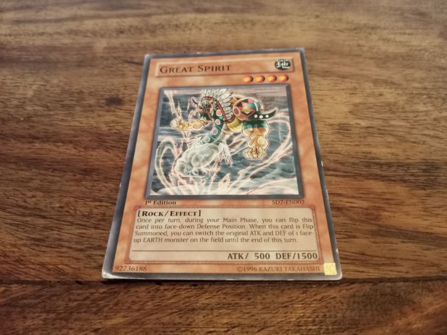 Yu-Gi-Oh! Great Spirit SD7-EN002