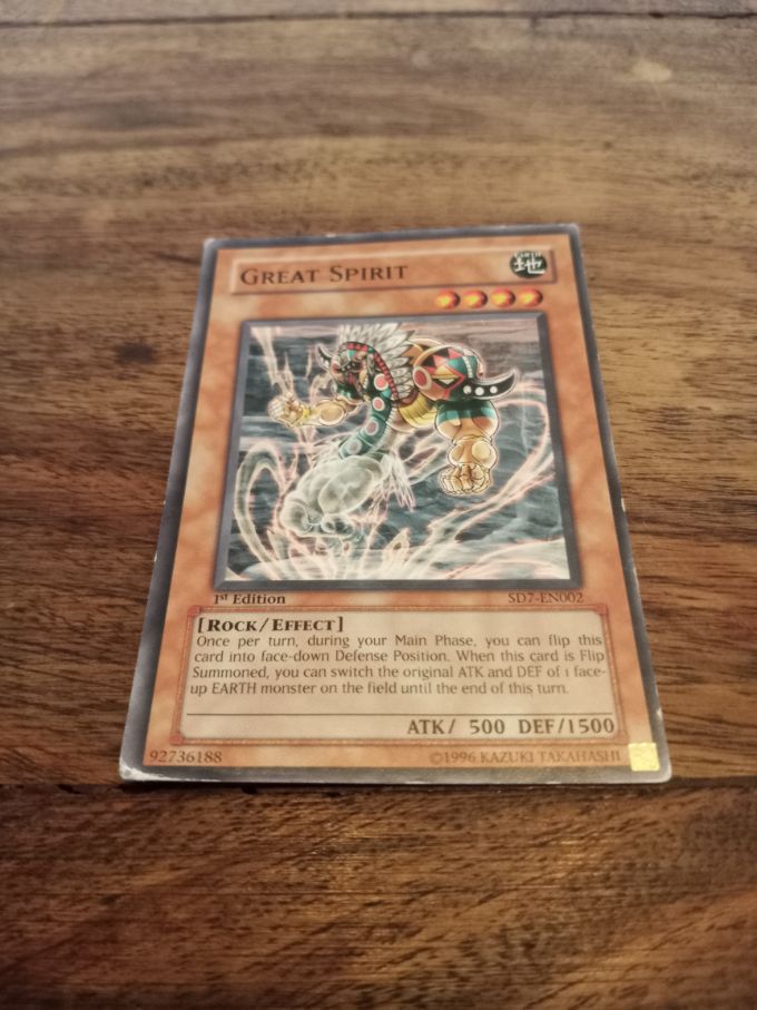 Yu-Gi-Oh! Great Spirit SD7-EN002