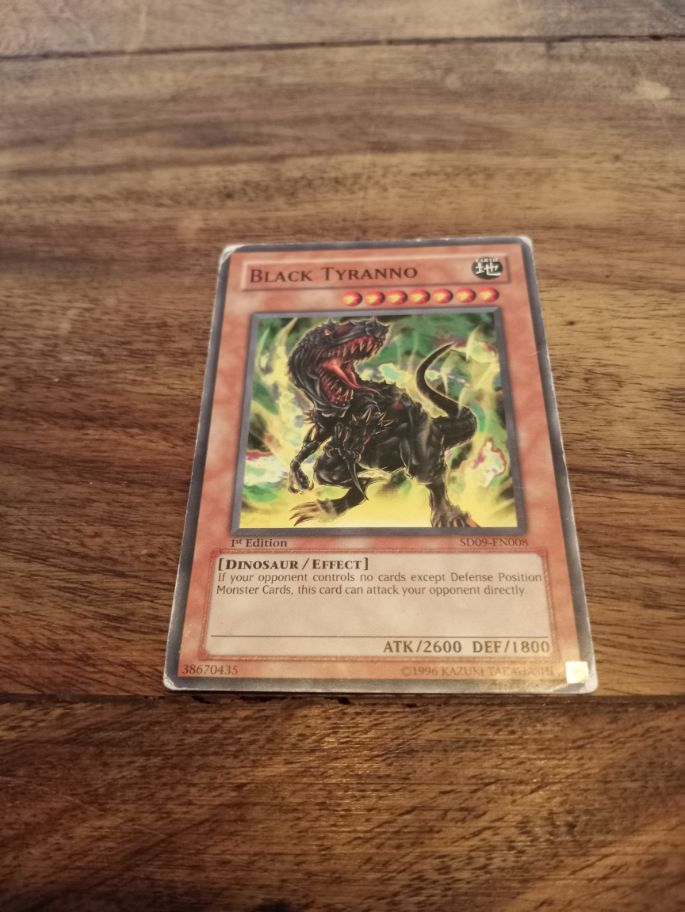 Yu-Gi-Oh! Black Tyranno SD09-EN008 AllRoleplaying.com Yu-Gi-Oh! Black Tyranno SD09-EN008 AllRoleplaying.com
