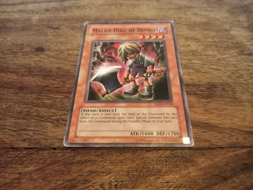 Yu-Gi-Oh! Malice Doll Of Demise SOD-EN018 AllRoleplaying.com Yu-Gi-Oh! Malice Doll Of Demise SOD-EN018 AllRoleplaying.com