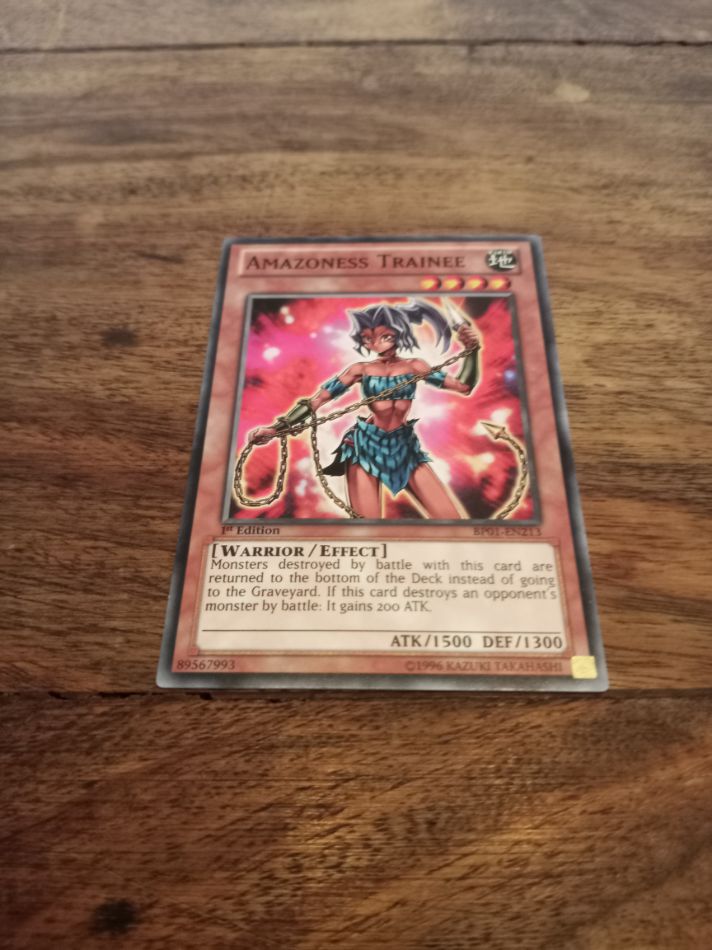 Yu-Gi-Oh! Amazoness Trainee BP01-EN213