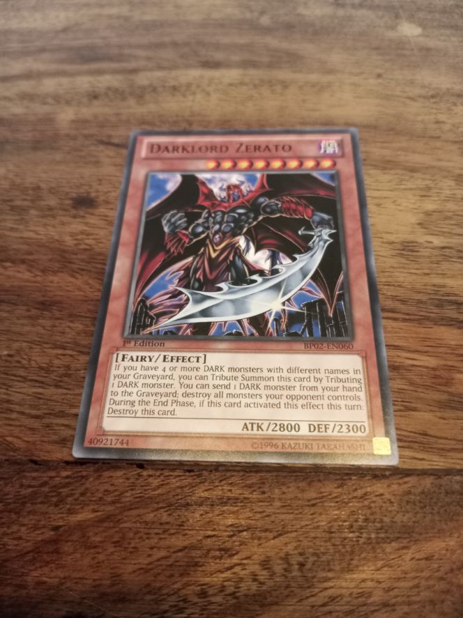 Yu-Gi-Oh! Darklord Zerato BP02-EN060