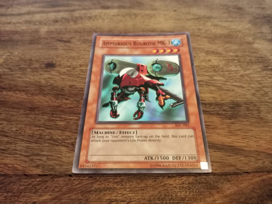 Yu-Gi-Oh! Amphibious Bugroth MK-3 IOC-081