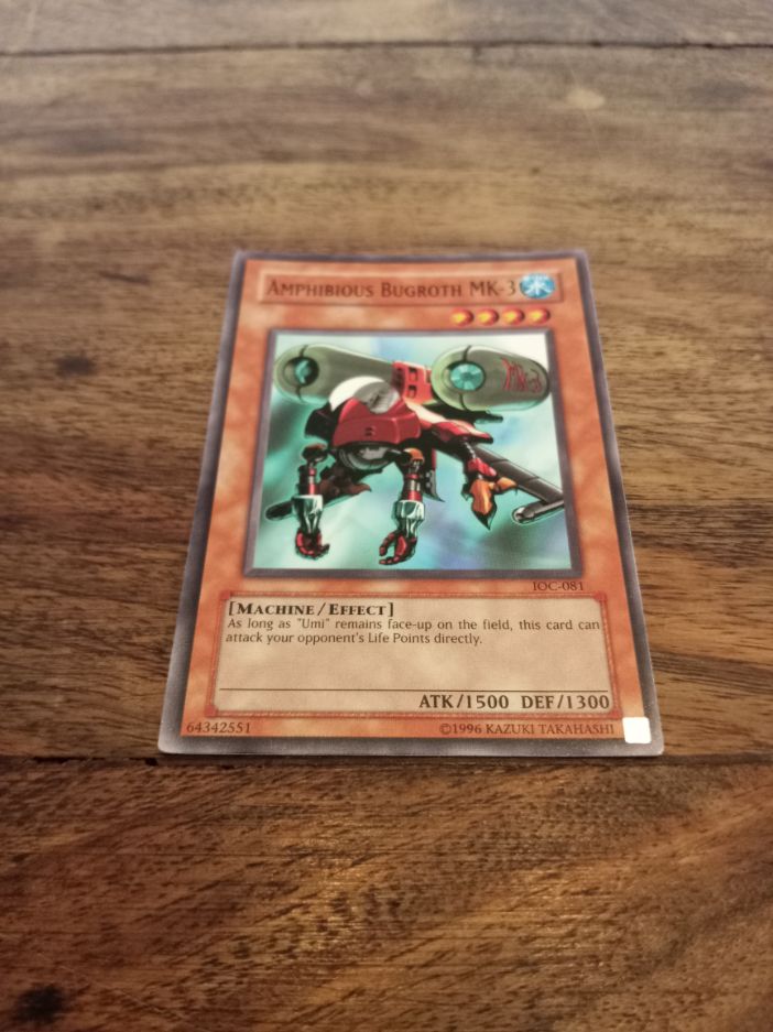 Yu-Gi-Oh! Amphibious Bugroth MK-3 IOC-081