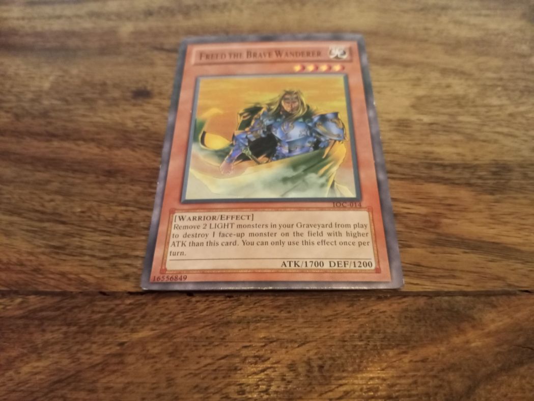 Yu-Gi-Oh! Freed the Brave Wanderer IOC-014 AllRoleplaying.com Yu-Gi-Oh! Freed the Brave Wanderer IOC-014 AllRoleplaying.com